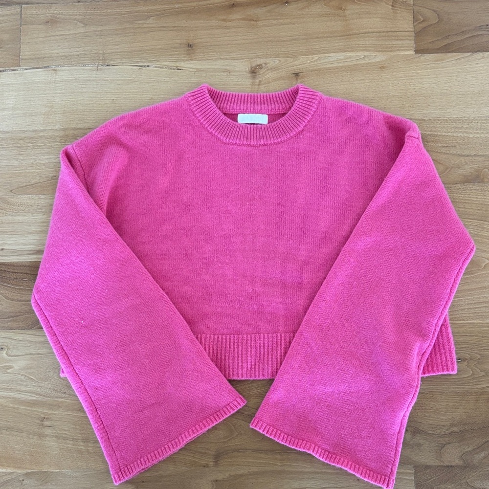 Hot pink cashmere Sablyn